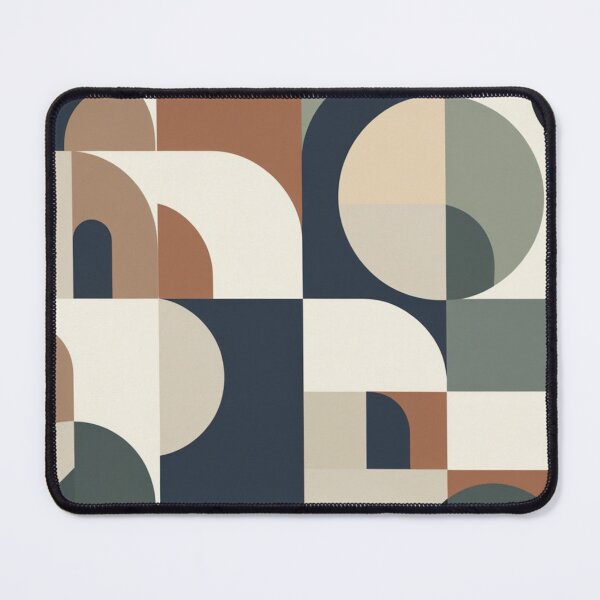 Item preview, Mid Century Modern Geometric Pattern | Scandinavian Abstract Shapes Design designed and sold by TESHYS.