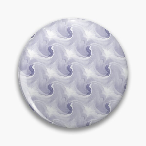 Item preview, Retro Wavy Abstract Pattern in Purple and White designed and sold by Artistestella.