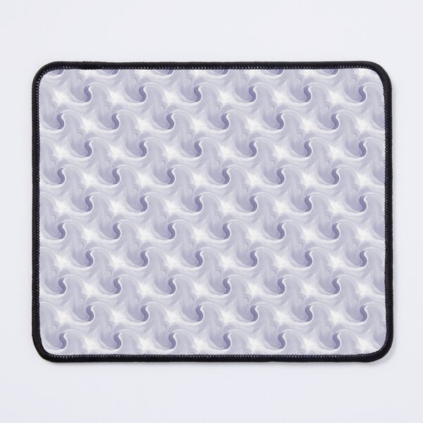 Item preview, Retro Wavy Abstract Pattern in Purple and White designed and sold by Artistestella.