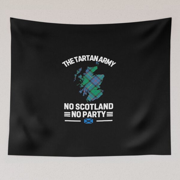 Item preview, The Tartan Army Scotland Shirt No Scotland No Party designed and sold by DesignForYou79.