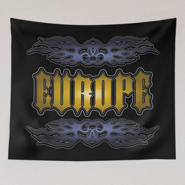 Item preview, Europe (Golden Letters) designed and sold by helenacooper.