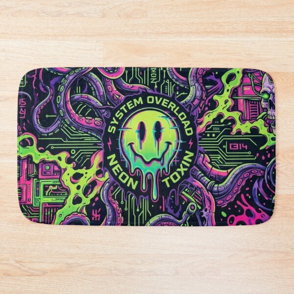Item preview, trippy smiley designed and sold by MachineRender.