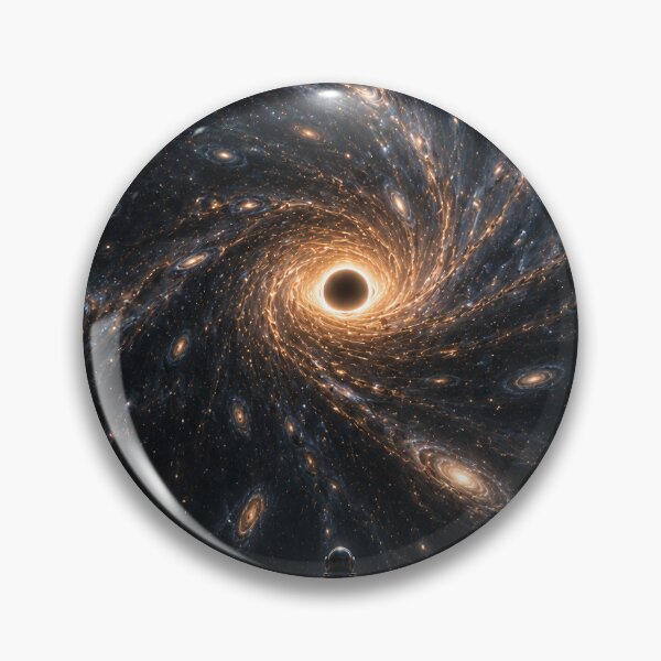 Item preview, Astronaut Facing the Cosmic Abyss designed and sold by QuantumDrift.