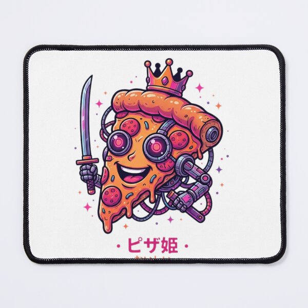 Item preview, Cyborg Pizza Princess Warrior With Katana Sword designed and sold by Ahmedsyde.