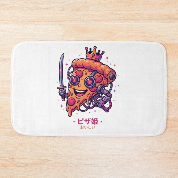 Item preview, Cyborg Pizza Princess Warrior With Katana Sword designed and sold by Ahmedsyde.