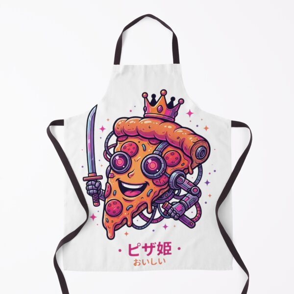 Item preview, Cyborg Pizza Princess Warrior With Katana Sword designed and sold by Ahmedsyde.
