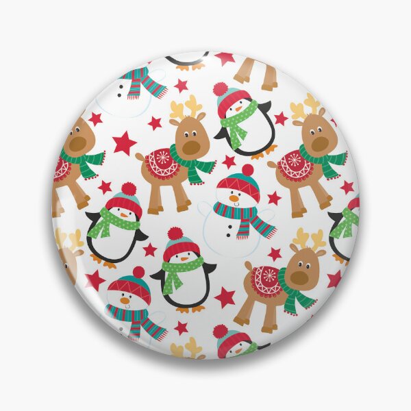 Item preview, Snow People, Penguins, and Reindeer Pattern designed and sold by DEC02.
