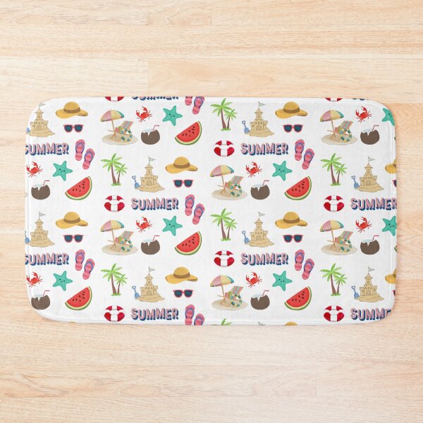 Item preview, Summer Beach Vacation Icons Collection designed and sold by reanacreations.