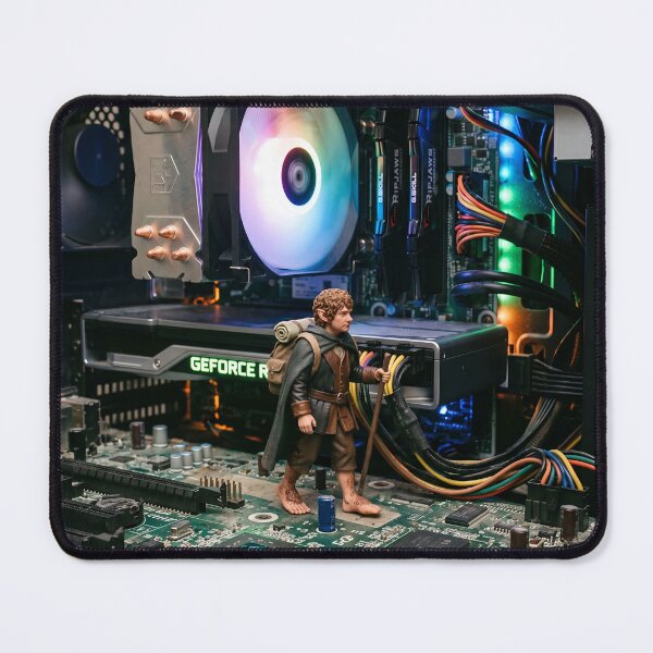 Item preview, Hobbit inside a computer  designed and sold by WiseBow.