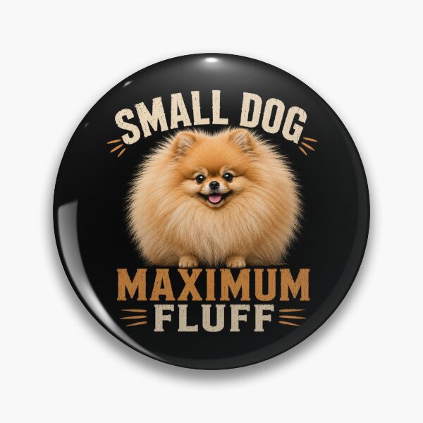 Item preview, Pomeranian Small Dog Maximum Fluff Funny Dog designed and sold by GibasVisuals.