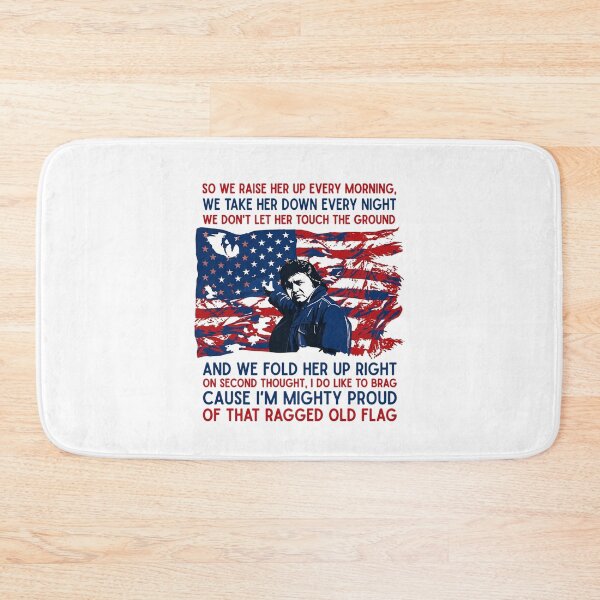 Item preview, Johnny Cash 4th of July , Ragged Old Flag designed and sold by DesignForYou79.