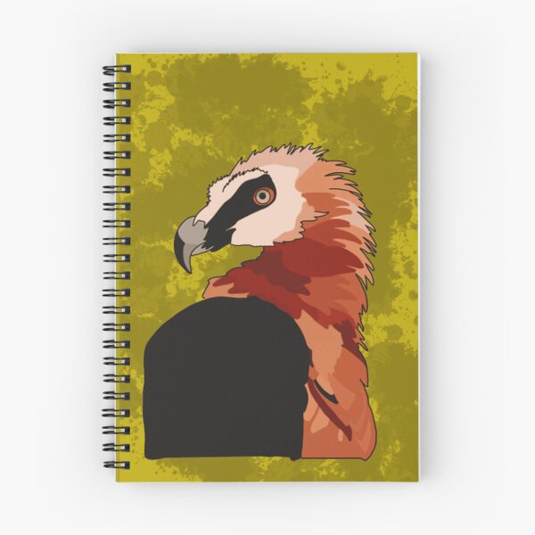 Item preview, Bearded Vulture Splatter Portrait designed and sold by CosmicVulture.