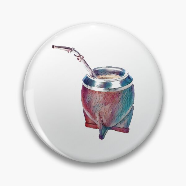 Item preview, Graphic Yerba Mate Tea Sticker  designed and sold by iroingtonsey.