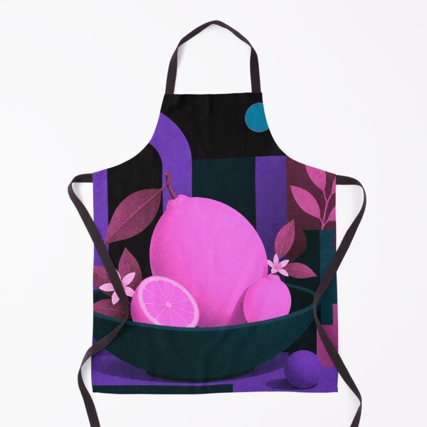 Item preview, Pink Citrus Still Life | Modern Mid-Century Botanical Art designed and sold by joycrysstudio.