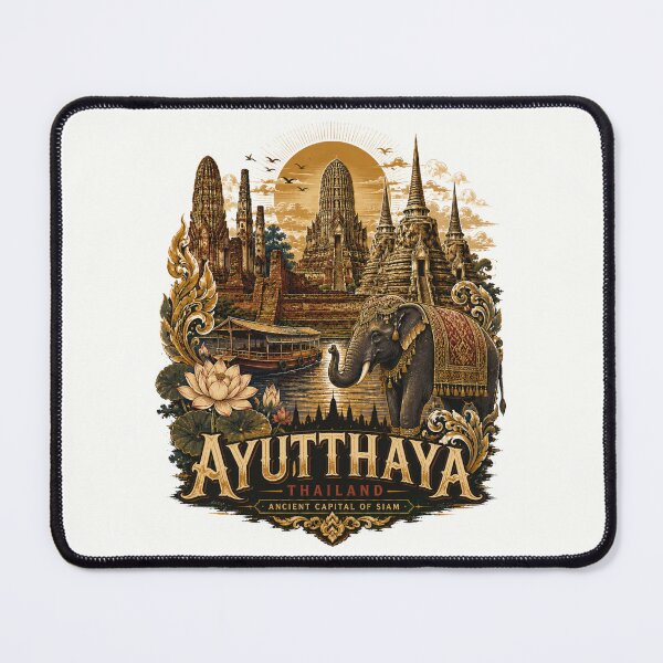 Item preview, World travel fly to Ayutthaya Thailand ancient capital of siam , brafdesign designed and sold by Brafdesign.