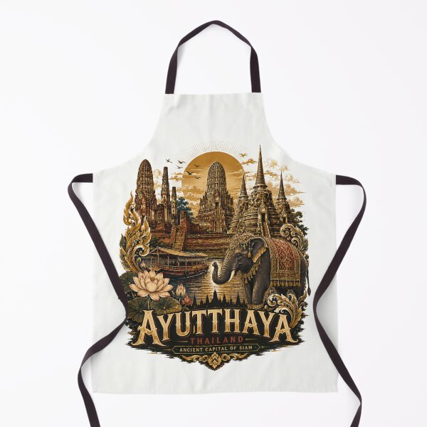 Item preview, World travel fly to Ayutthaya Thailand ancient capital of siam , brafdesign  designed and sold by Brafdesign.