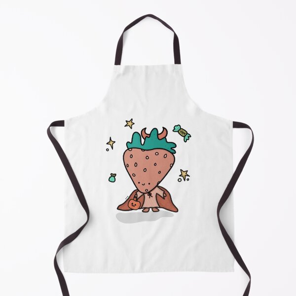 Item preview, Strawberry Devil Cute Halloween Fruit Art designed and sold by Olliekotart.
