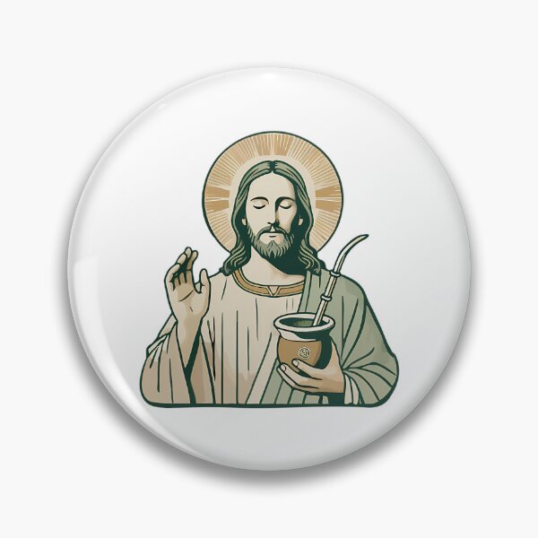 Item preview, Jesus With Yerba Mate designed and sold by iroingtonsey.