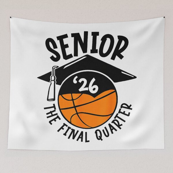 Item preview, Senior 2026 Final Quarter Basketball Graduation Season designed and sold by allistermariam.