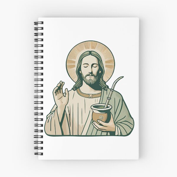 Item preview, Jesus With Yerba Mate designed and sold by iroingtonsey.