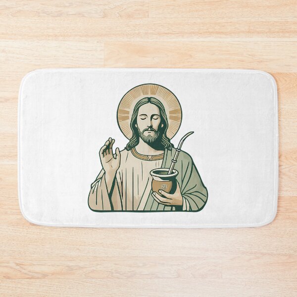Item preview, Jesus With Yerba Mate designed and sold by iroingtonsey.