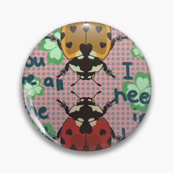 Item preview, Love Bug Ladybug Clover Pattern designed and sold by CosmicVulture.