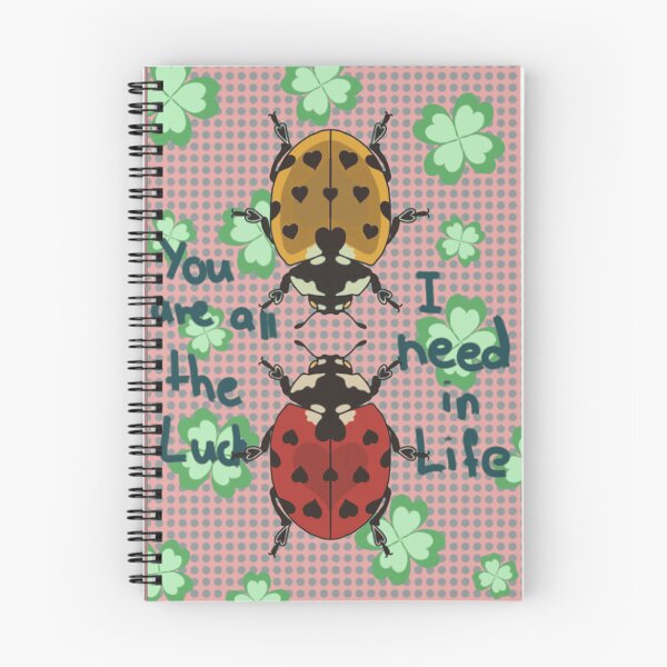 Item preview, Love Bug Ladybug Clover Pattern designed and sold by CosmicVulture.