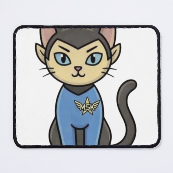 Item preview, Cute Smart Space Cat Blue Astronaut Uniform designed and sold by Dokolarati.