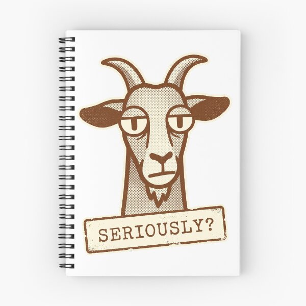 Item preview, Seriously Goat Retro  designed and sold by Ortsas.