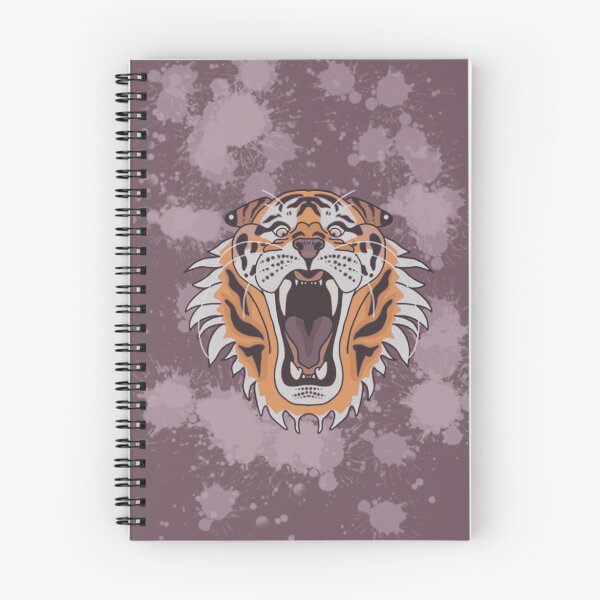 Item preview, Roaring Tiger Splatter Canvas designed and sold by CosmicVulture.