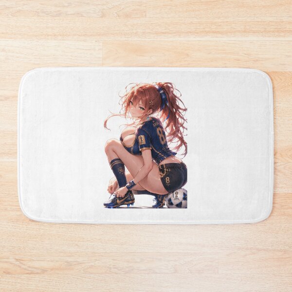 Item preview, Anime Soccer Star Midfielder Sporty Girl designed and sold by iloveanimechibi.