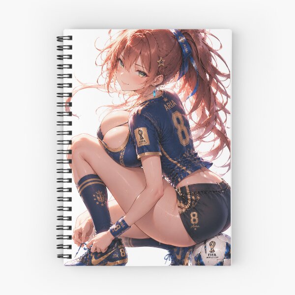 Item preview, Anime Soccer Star Midfielder Sporty Girl designed and sold by iloveanimechibi.