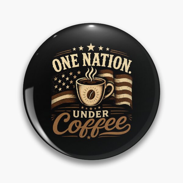 Item preview, One Nation. Under Coffee. National Coffee Day designed and sold by PerfectMatch.