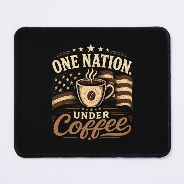 Item preview, One Nation. Under Coffee. National Coffee Day designed and sold by PerfectMatch.