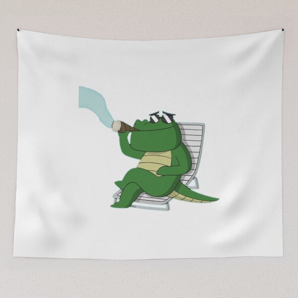 Item preview, Chill Crocodile On Vacation Cute Summer Beach designed and sold by Dokolarati.