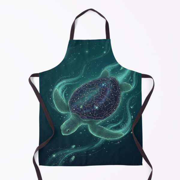 Item preview, Celestial Sea Turtle Constellation Ocean Galaxy designed and sold by Leafs With Luna.