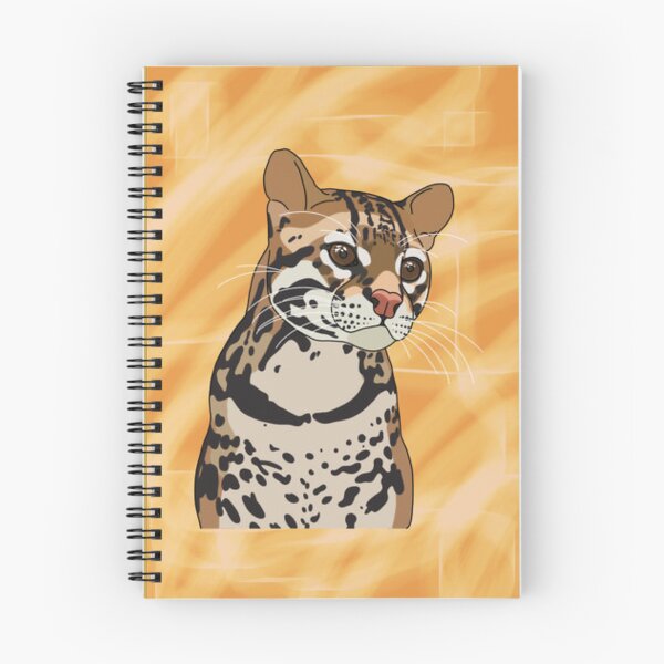 Item preview, Exotic Ocelot Portrait designed and sold by RetroMenagerie.