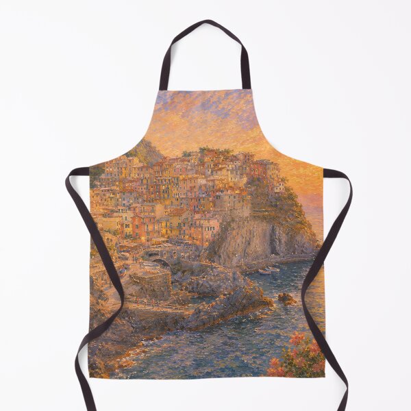 Item preview, Manarola Cinque Terre Sunset designed and sold by ArcanaAbsolute.
