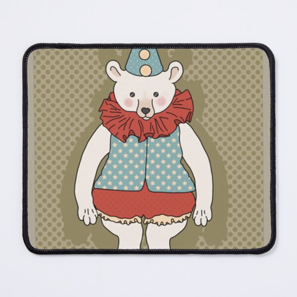 Item preview, Polar Bear Circus Clown designed and sold by RetroMenagerie.