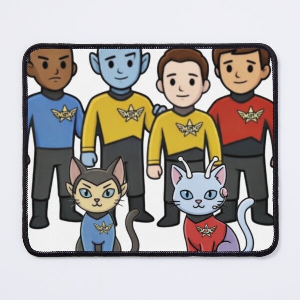 Item preview, Cute Cartoon Space Crew Team Galaxy Explorers designed and sold by Dokolarati.
