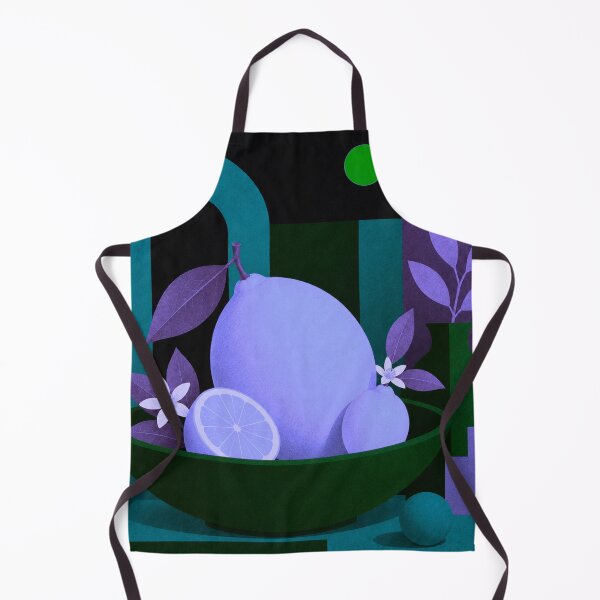 Item preview, Moonlit Citrus Still Life | Modern Botanical Nightscape designed and sold by joycrysstudio.
