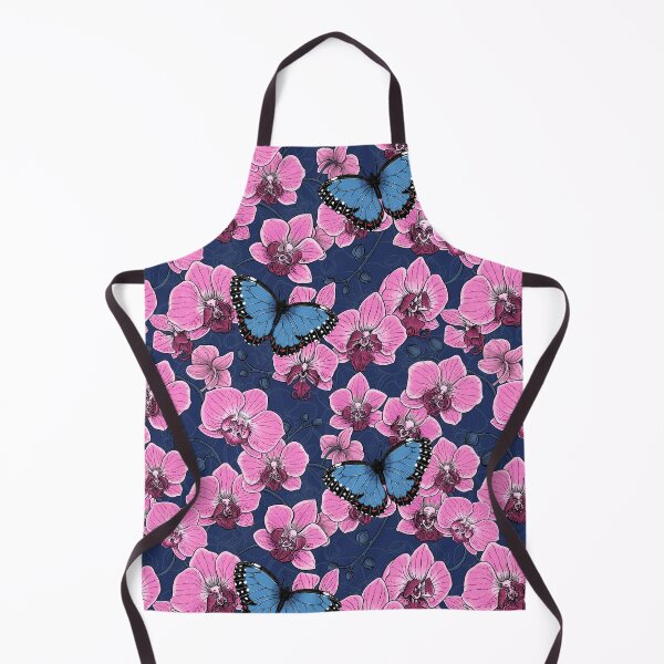 Item preview, Botanical Orchid Garden with Butterflies designed and sold by Katerina Mitkova Kirilova.