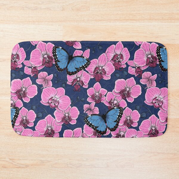 Item preview, Botanical Orchid Garden with Butterflies designed and sold by Katerina Mitkova Kirilova.