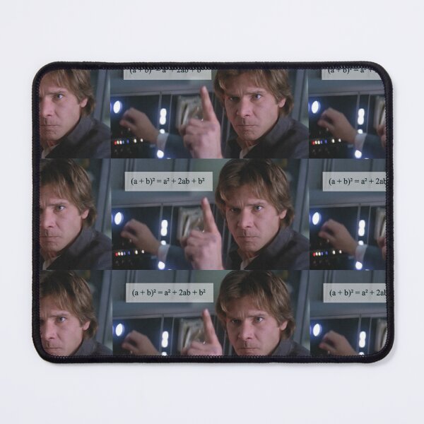 Item preview, Mathematician Han Solo designed and sold by AmanitaCrafts.