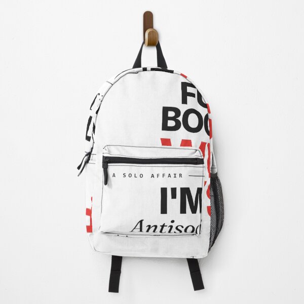 Item preview, I'm Not Antisocial, I'm Just Fully Booked With Myself — Funny Introvert designed and sold by Studio Deadpan.