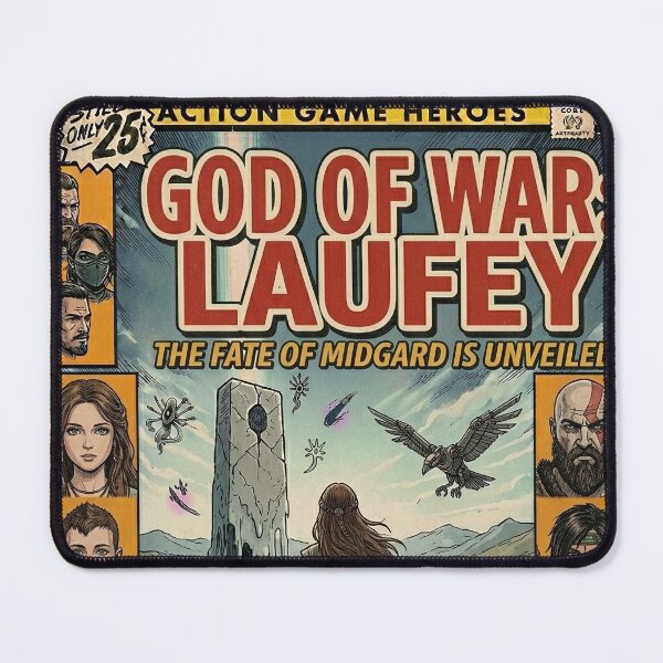 Item preview, God Of War Laufey Comic Art designed and sold by ChesirEWherry.