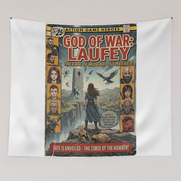 Item preview, God Of War Laufey Comic Art designed and sold by ChesirEWherry.