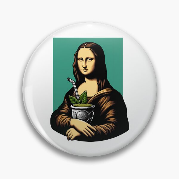 Item preview, Mona Lisa With Yerba Mate designed and sold by iroingtonsey.