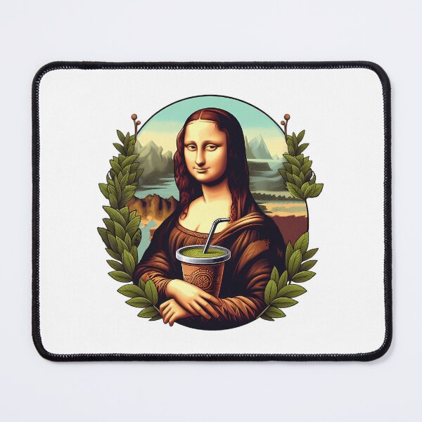 Item preview, Mona Lisa With Yerba Mate designed and sold by iroingtonsey.