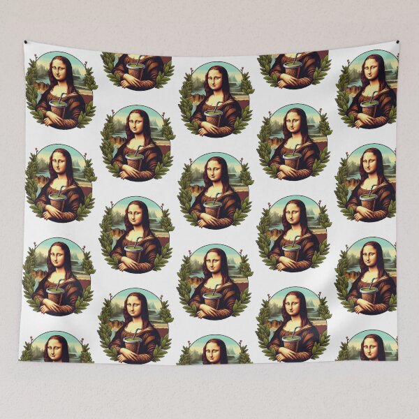 Item preview, Mona Lisa With Yerba Mate designed and sold by iroingtonsey.